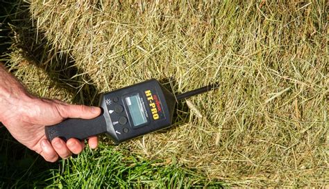 moisture tester for hay bales